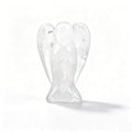 Natural Healing Crystal Angel in an Embrace Figurine