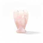 Natural Healing Crystal Angel in an Embrace Figurine