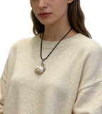 “Swan Lake” Natural Freshwater Baroque Pearl Swan-Shaped Pendant by NEPTUNE PEARL