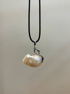 “Swan Lake” Natural Freshwater Baroque Pearl Swan-Shaped Pendant by NEPTUNE PEARL