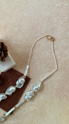 Barnwind Baroque Pearl Necklace with Metallic Accents by NEPTUNE PEARL